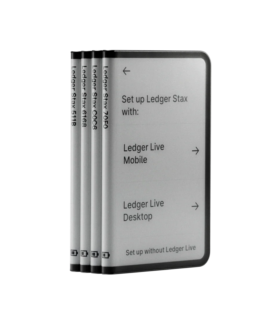 Ledger Stax 3-pack