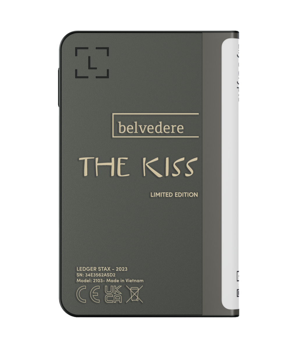 Belvedere Museum x The Kiss NFT x Ledger Stax