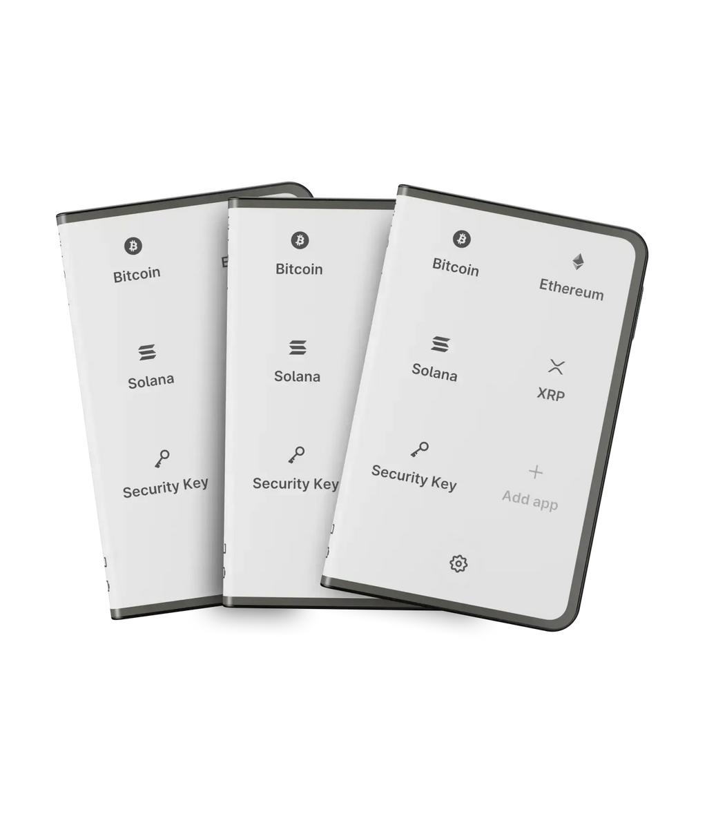Ledger Stax 3-pack