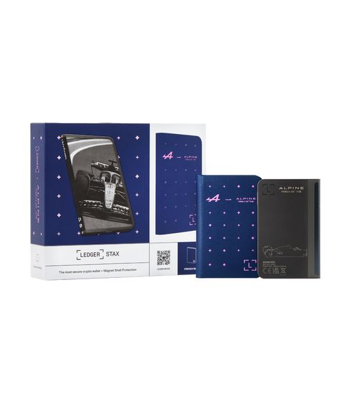 Alpine Formula 1 Team x Ledger Stax™ bundle